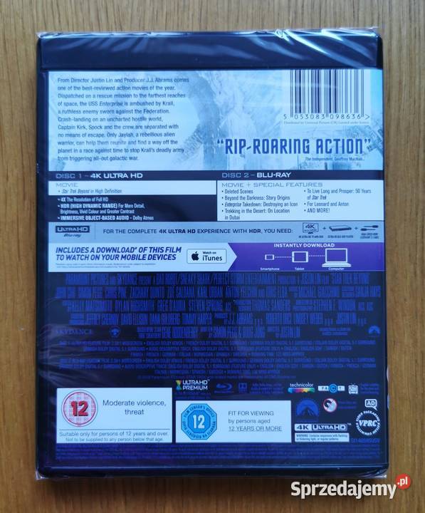 Star Trek Beyond 4K UHD Star Trek W Nieznane 2x Parzęczew