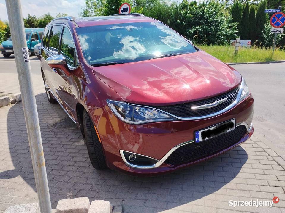 chrysler pacifica 2018 bezwypadkowy Pacifica Gorzów Wielkopolski
