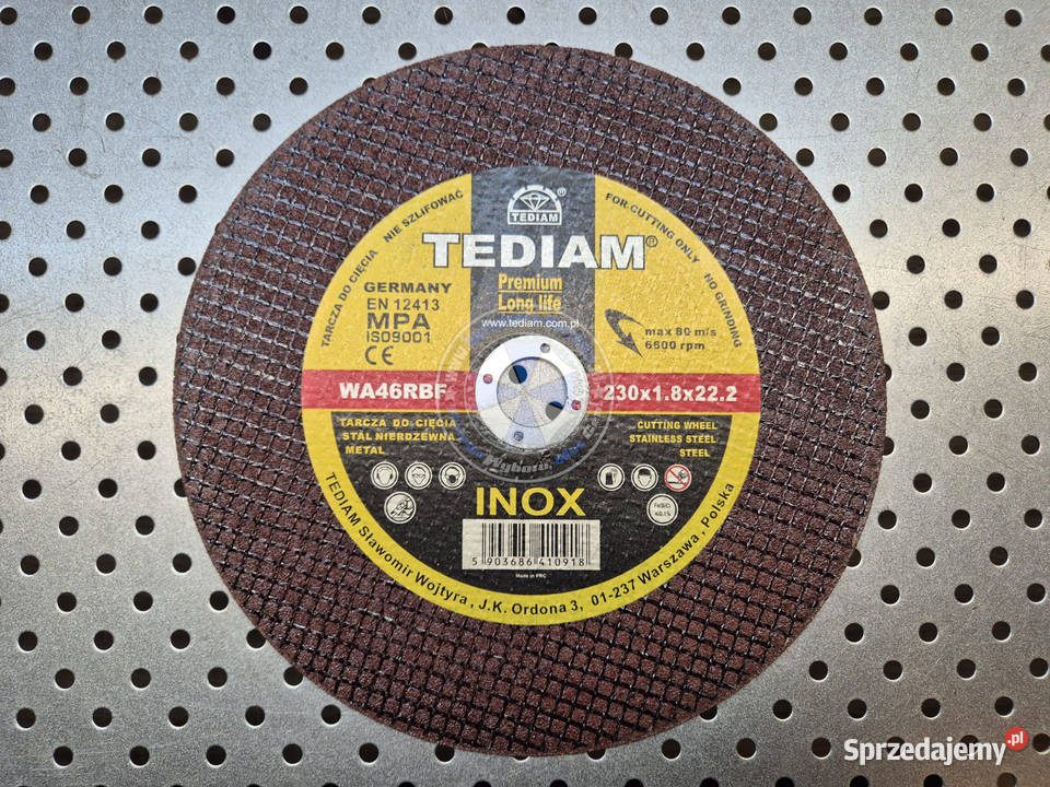 50 sztuk Tarcza do cięcia metalu i stali inox Nowe sprzedam