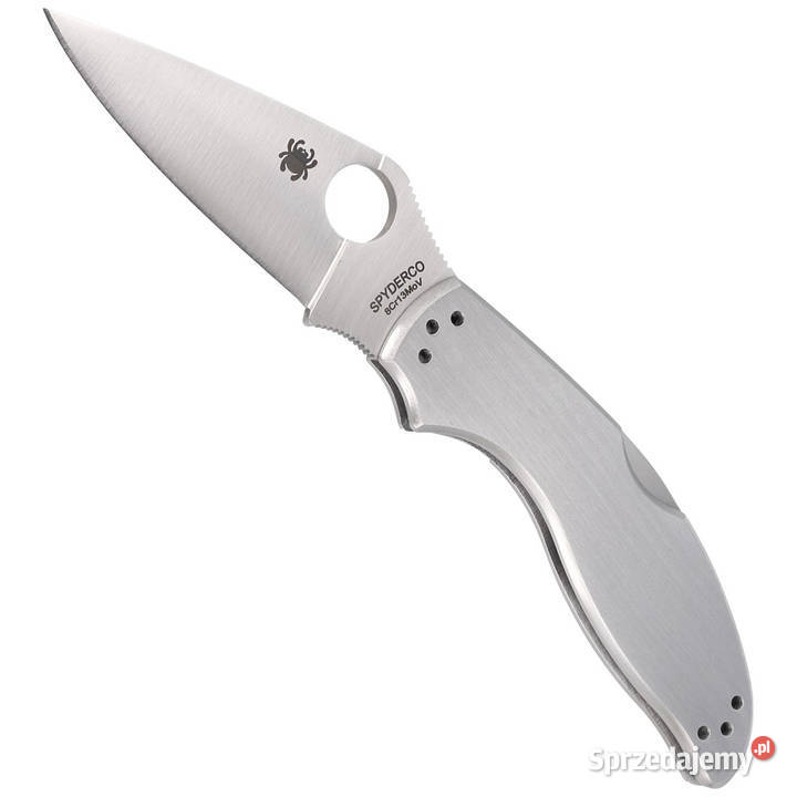 Nóż składany Spyderco UpTern Stainless Plain