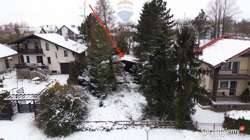 Na sprzedaż działka z domkiem jeziora piwnica Niepruszewo