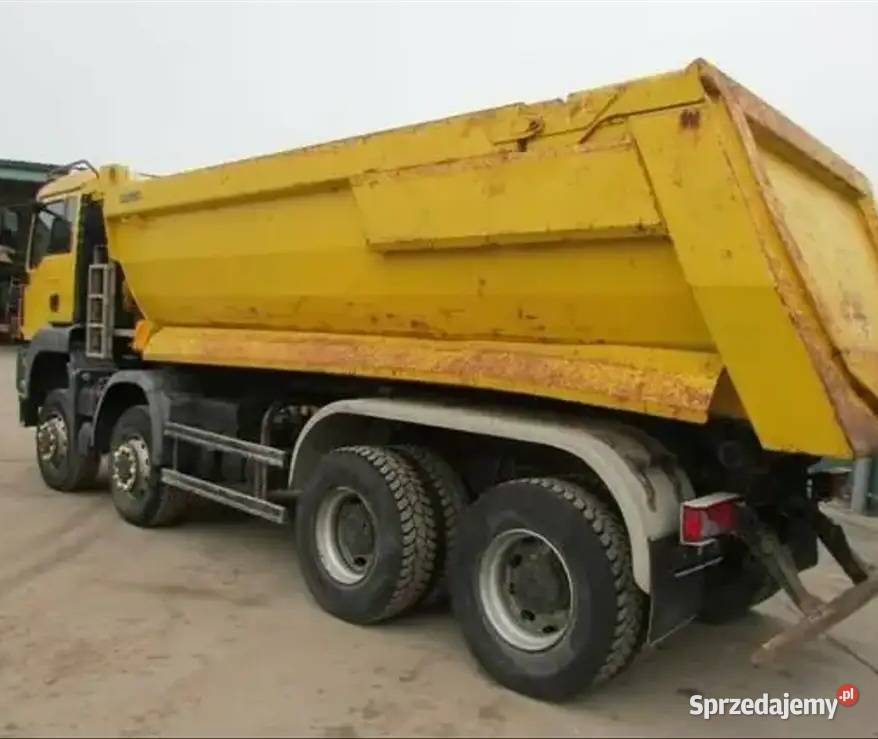 MAN TGS wywrotka 8x8 półautomatyczna Warszawa sprzedam