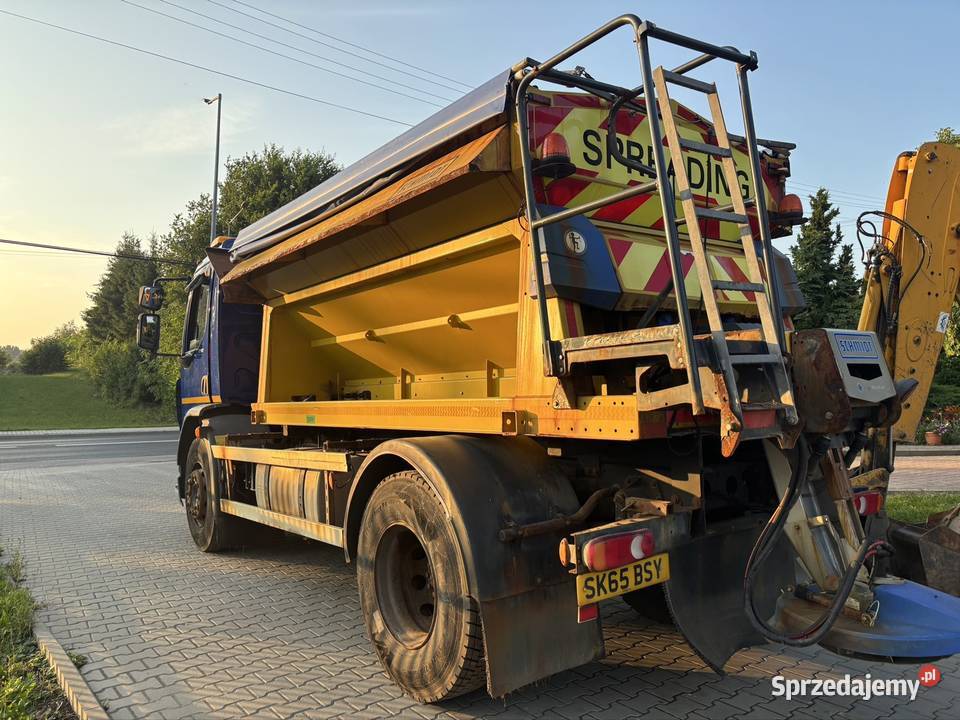 Daf lf250 4x2 schmidt 6m3 piaskarka solarka pług Pługi (piaskarki) Ropczyce