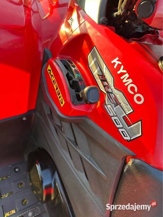 Quad 4x4 Kymco Mxu 500 irs czterosuwowy Mechowiec