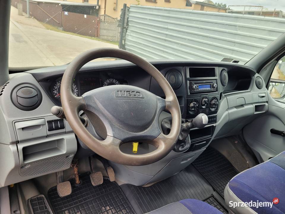 Iveco Daily 35C12 Doka 7 osób Kiper 3m Pilot biały Łańcut