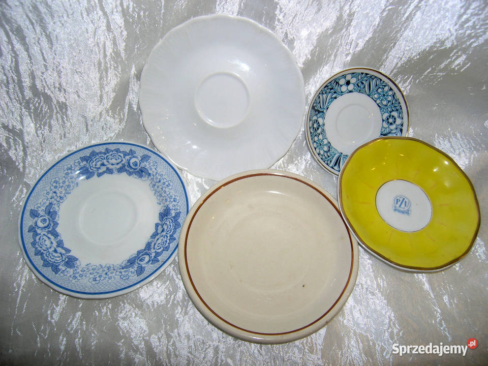 spodki porcelana vintage miksD Bartków