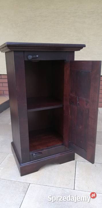 Szafka nocna stolik komoda drewniana stylowa Sulbiny