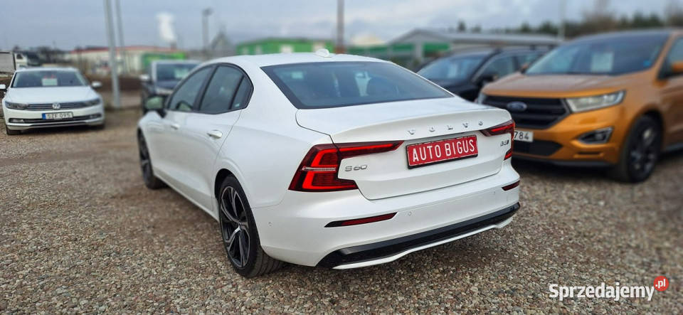 Volvo S60 B5 AWD plus dark benzyna hybryda III podgrzewane fotele Motoryzacja pomorskie Lębork