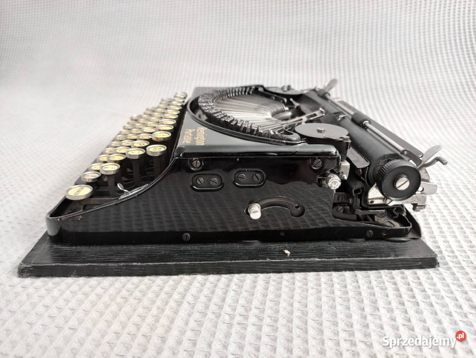 Walizkowa maszyna do pisania Remington Portable Wrocław