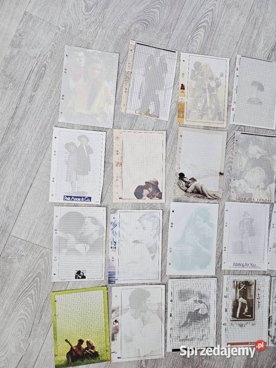 Duże karteczki do segregatora kolekcja Pozostałe Łomianki Dolne sprzedam