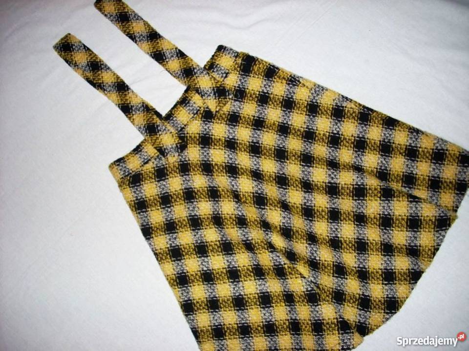 Ciepła Spódnica Rozkloszowana Wełna 32 34 j nowa sprzedam