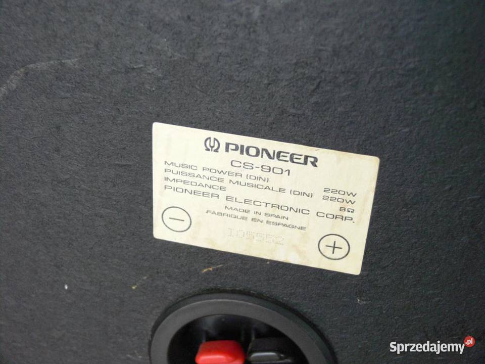 Legendarne kolumny Pioneer CS-901 , moc 220 wat. WYSYŁKA Jasło ...