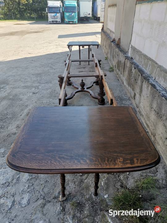 Stół jadalniany rozkładany 35m6m dębowy Wałbrzych