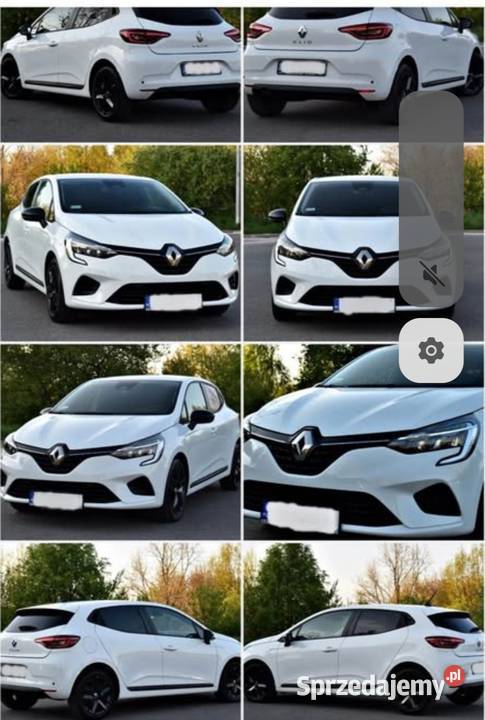 Renault clio V biały ladny biały sprzedam