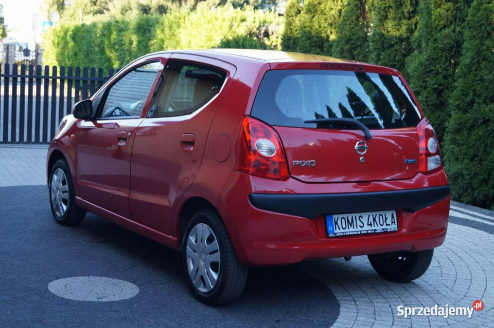 Nissan Pixo Klima 68 Zadbany GWARANCJA Zakup ABS mazowieckie Płońsk