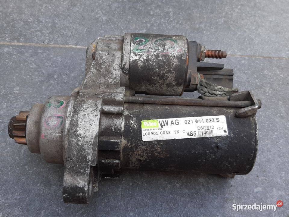 Rozrusznik 25 FSI Passat B7 TT Jetta 02T011023S Włoszczowa sprzedam