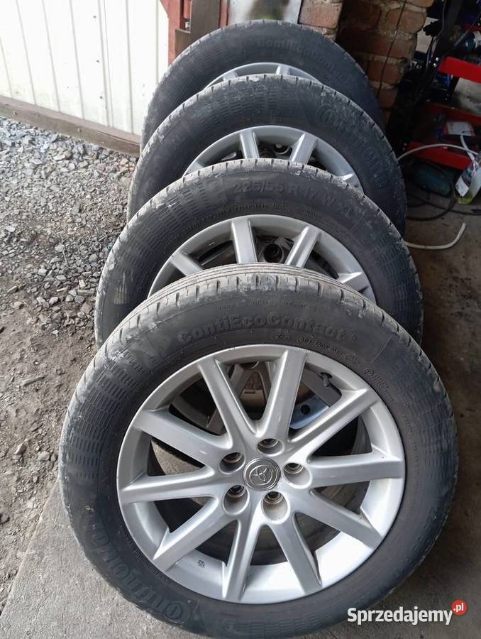 Alufelgi Toyota 7Jx17 ET 45 1143 X5 otw Samochodowe