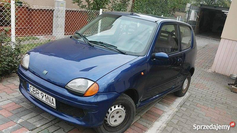 Fiat seicento 11 spi 1999r do poprawek garażowany