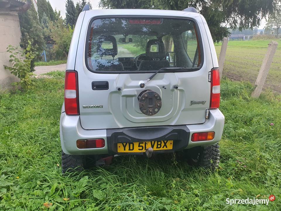 Suzuki Jimny 2001r 13 benzyna anglik dowód V5C Lipno