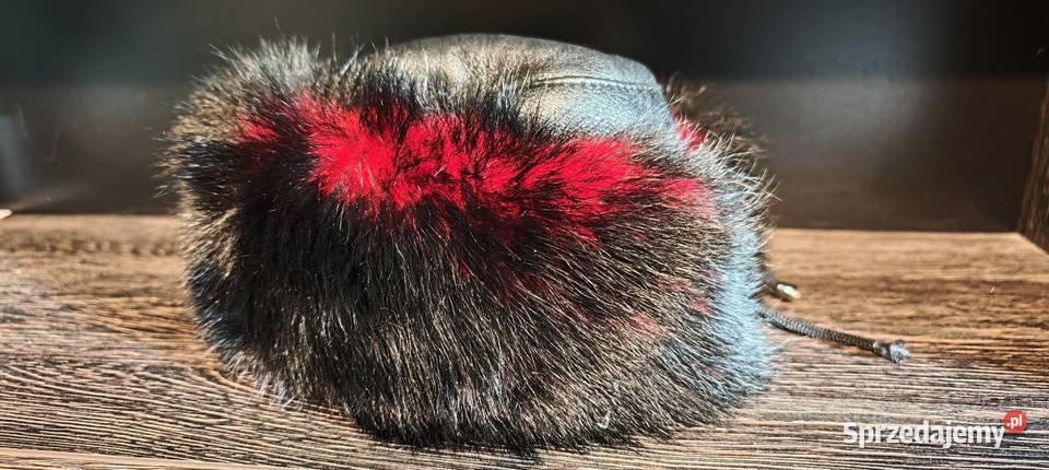 Czapka toczek skóra naturalna dolnośląskie sprzedam