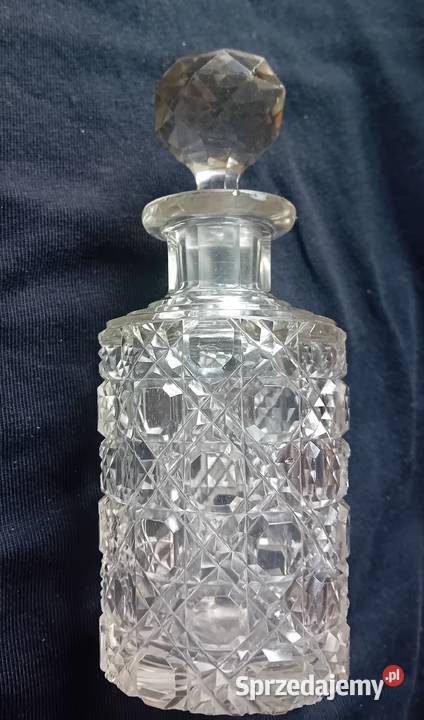 Kryształowy flakon do perfum Baccarat ostatnie wielkopolskie