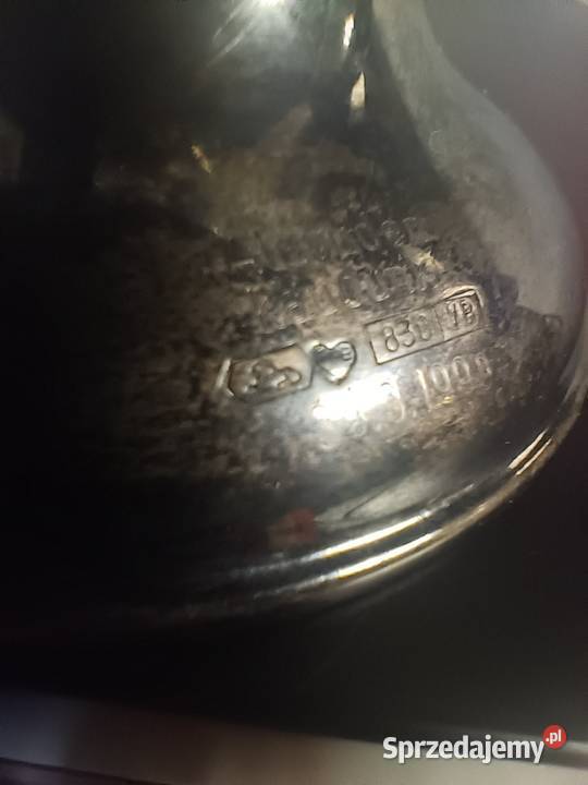 Sprzedam wazony kryształowe srebro Elbląg