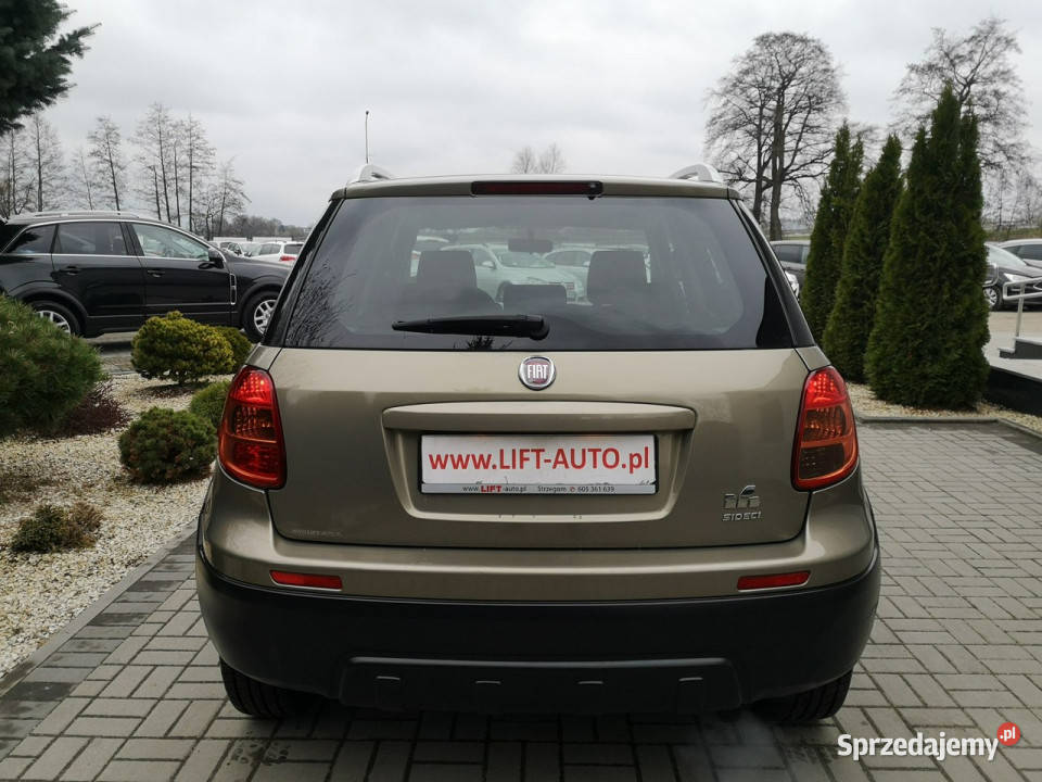 Fiat Sedici 19 Multijet 120 Klimatronik Naped 4 Sedici Strzegom