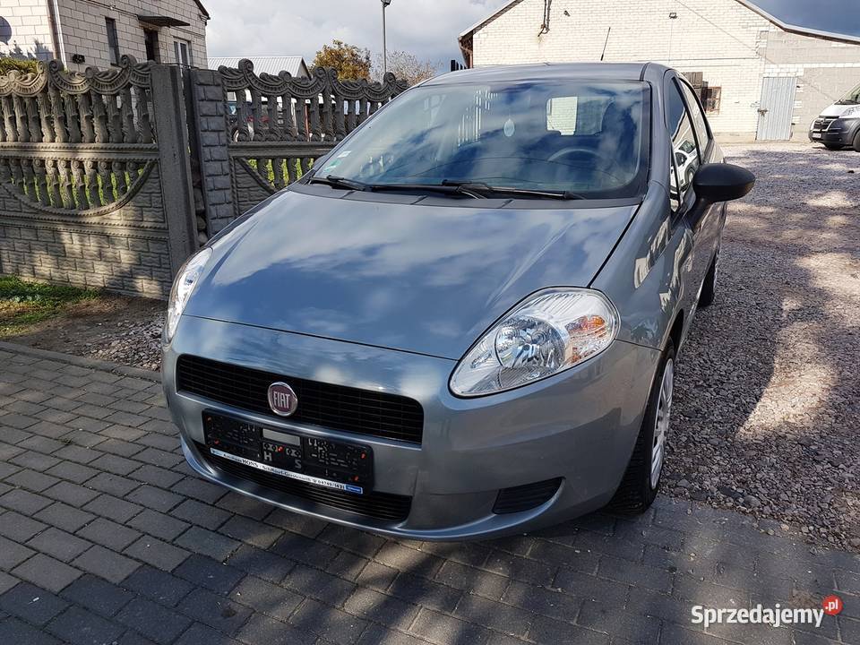 FIAT GRANDE PUNTO 2012 Lift CITY 184 tsy benzyna Grande Punto Strzegowo