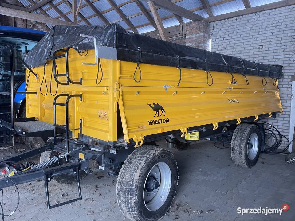 Przyczepa rolnicza Wielton PRS2W8 8t nowa Przyczepy rolnicze