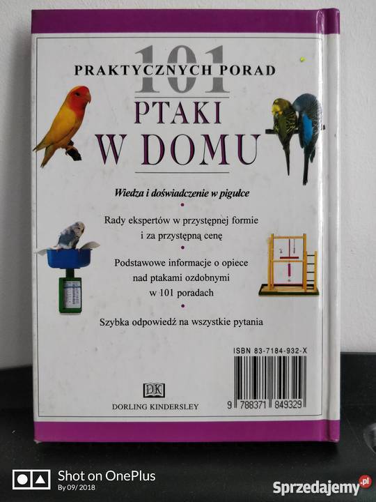 Książka zwierzęta Ptaki w Domu Nysa sprzedam