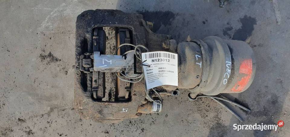 ZACISK HAMULCOWY TYŁ LEWY 504185601 EUROCARGO