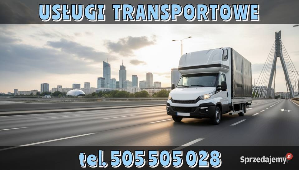 TANI TRANSPORT Warszawa Winda paleciak Bagażowka mazowieckie