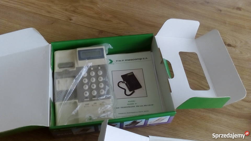Maxim S stacjonarny telefon Telefony przewodowe Ostrów Mazowiecka