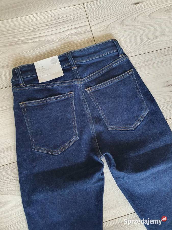 HM Jeansy skinny granatowe nowe 34 Kędzierzyn-Koźle