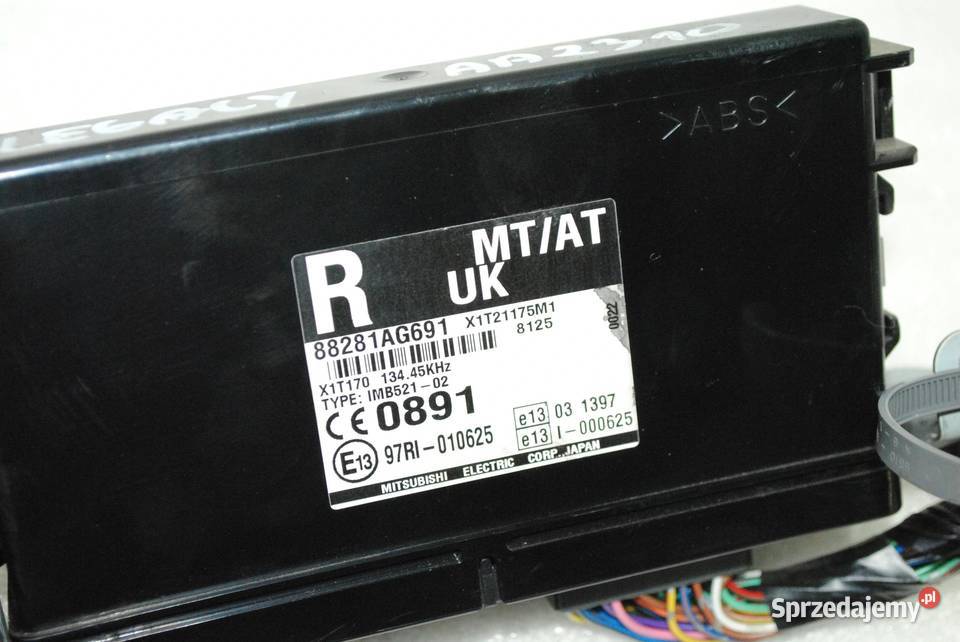 KOMPUTER SILNIKA 27546AG010 SUBARU LEGACY IV 20