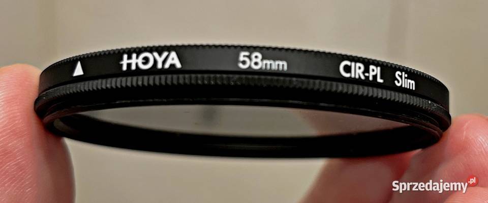 Filtr polaryzacyjny Hoya 58 mm CIR SLIM Pabianice