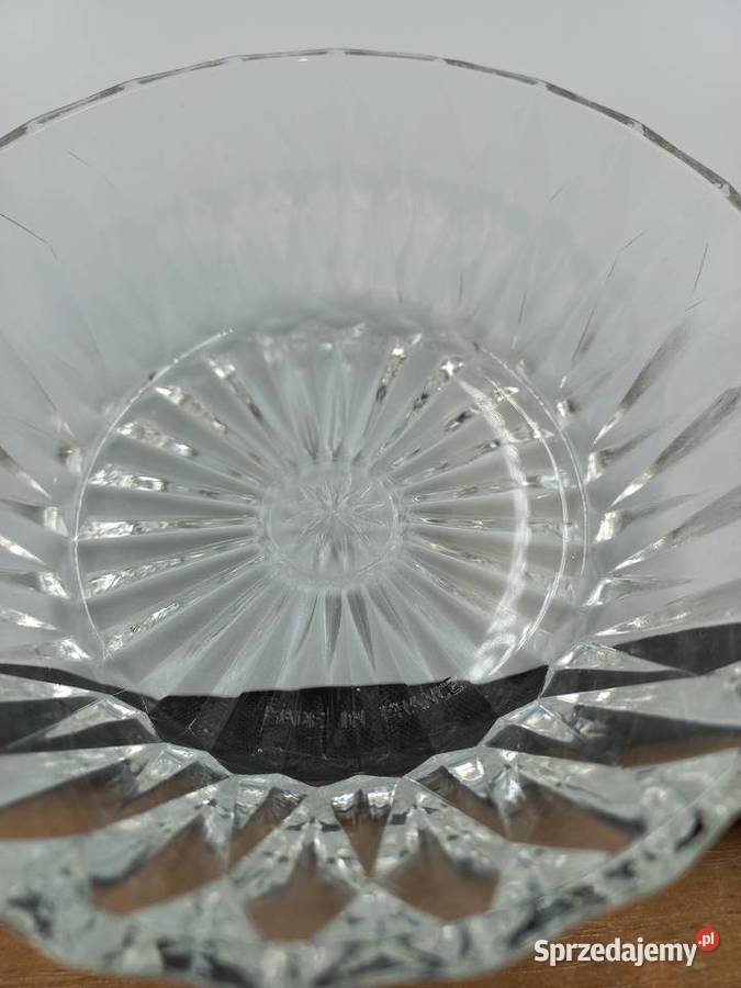 Miseczki szklane ładnie zdobione made in France Inowrocław