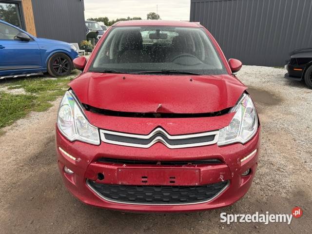 Citroen c3 2015 12 benzyna 100 manualna Poznań