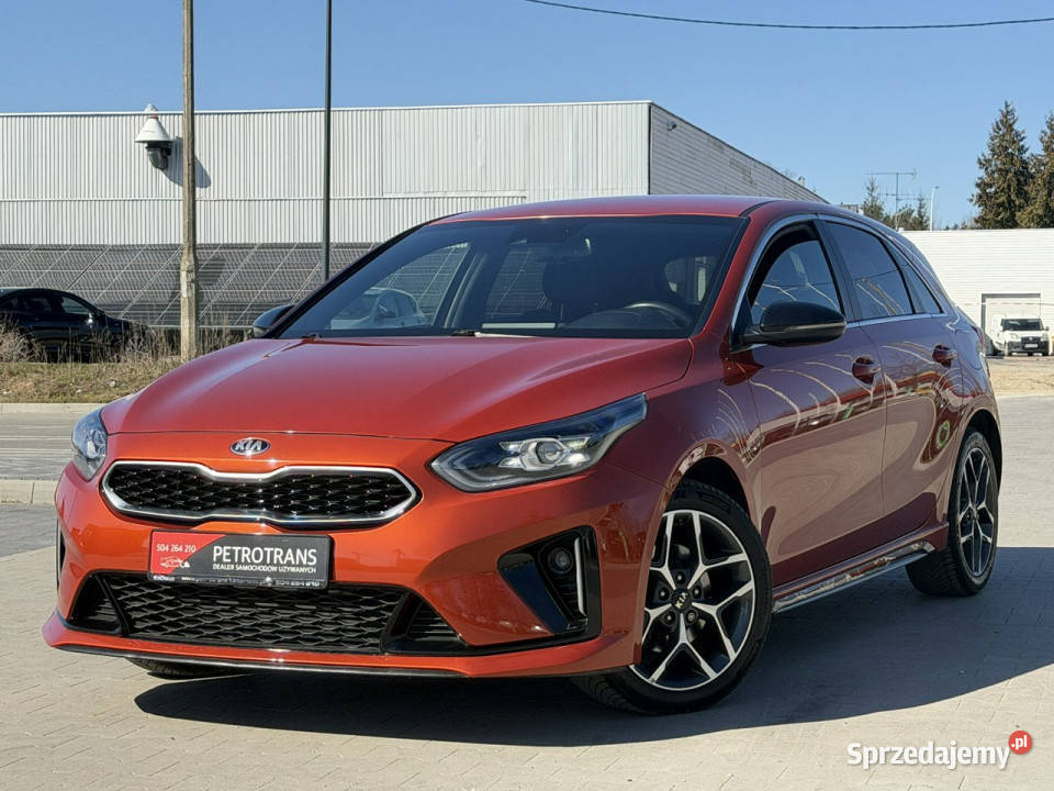 Kia Ceed 16 CRDI 136 GTLINE Automat LED Virtual elektrochrom. lusterko wst. warmińsko-mazurskie Mrągowo
