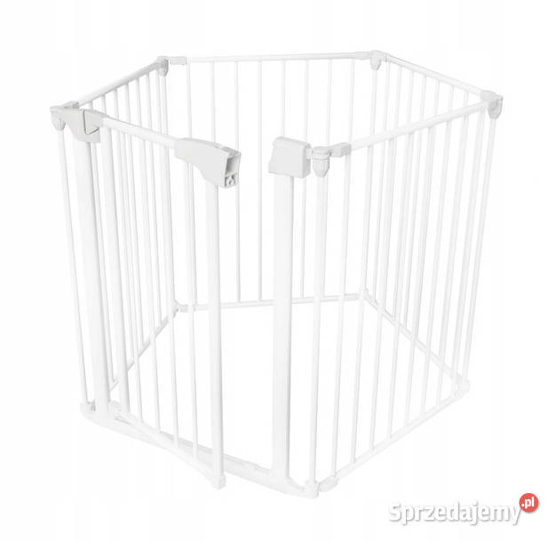 Barierka zabezpieczająca kominek drzwi schody Baranowo