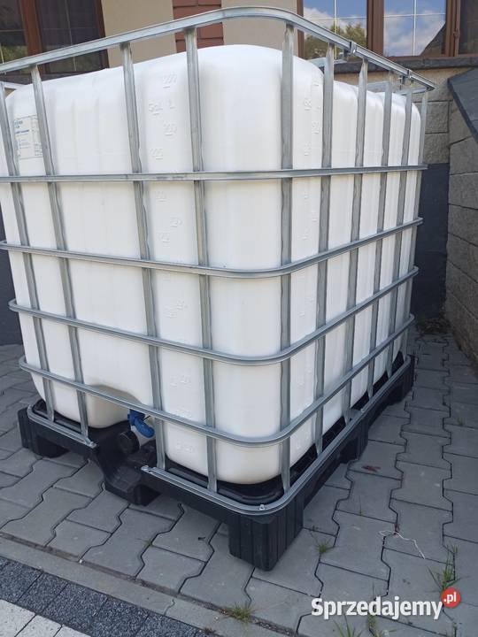 Mauzer 1000l czysty umyty mauser beczka zbiornik Stopnica