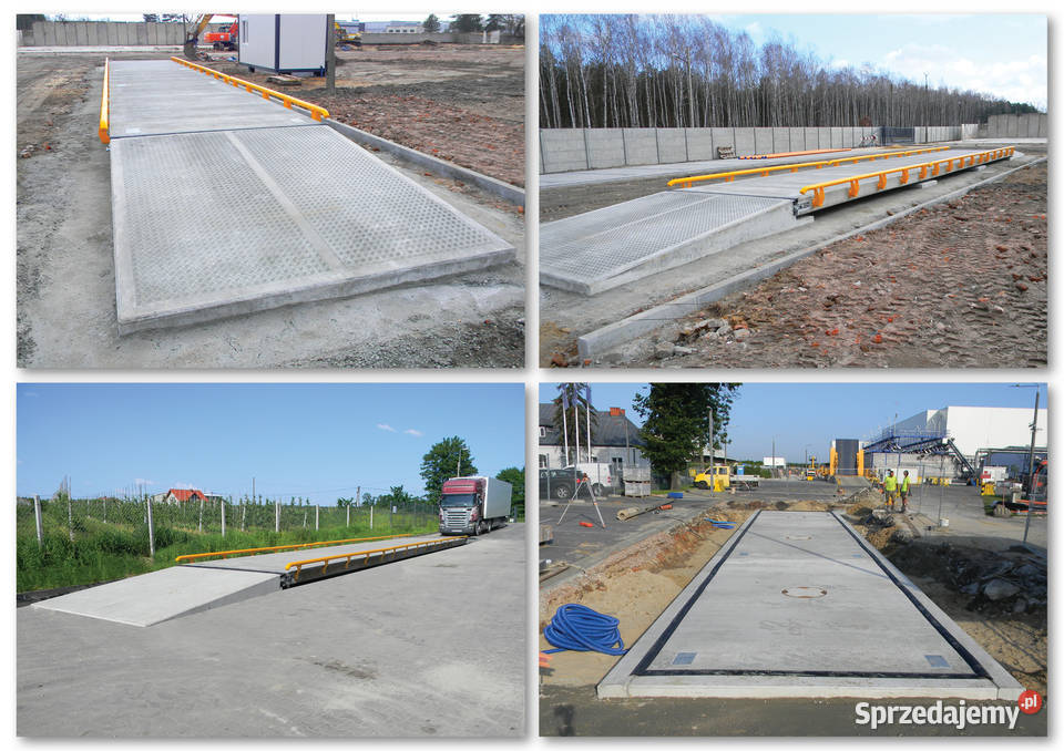 Waga samochodowa betonowa DSB do 60t DITTASERIA Biznes i Przemysł