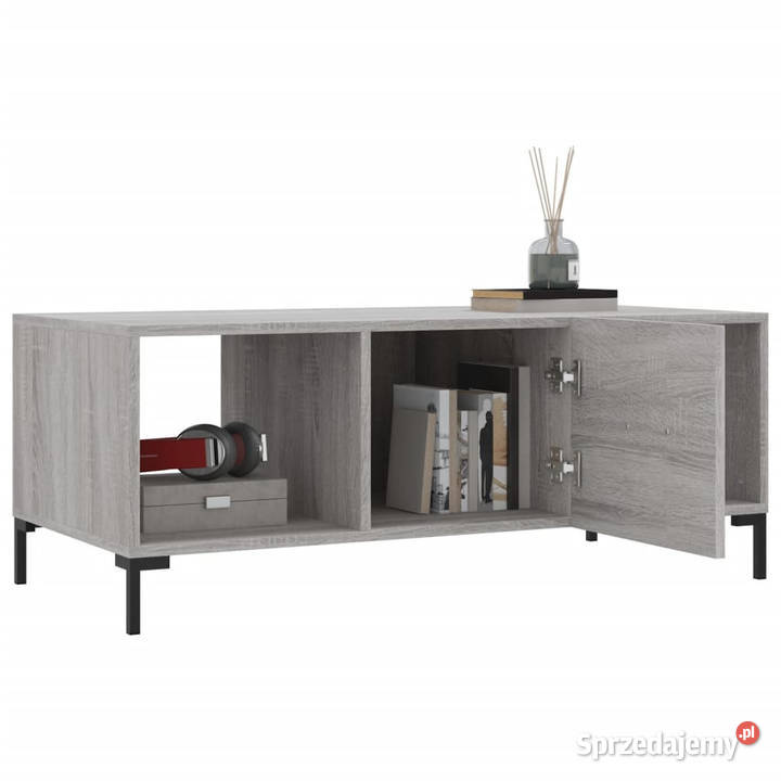 Stolik kawowy szary dąb sonoma 102x50x40 Stoły Warszawa
