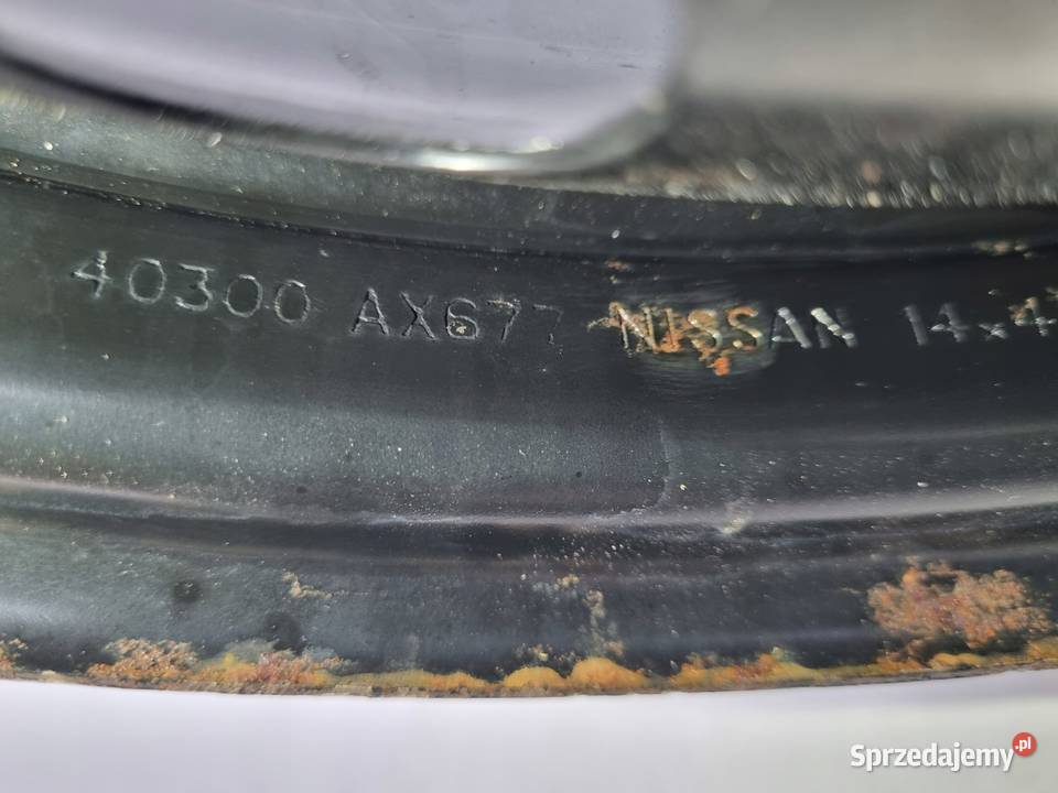 KOŁO DOJAZDOWE ZAPASOWE Nissan Micra K12 Note Samochodowe