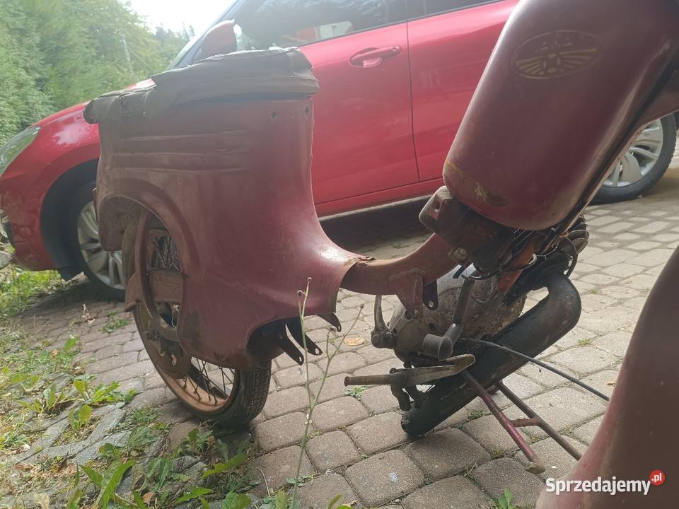 Jawa 555 1960 zabytek kompletna oryginał kaczka