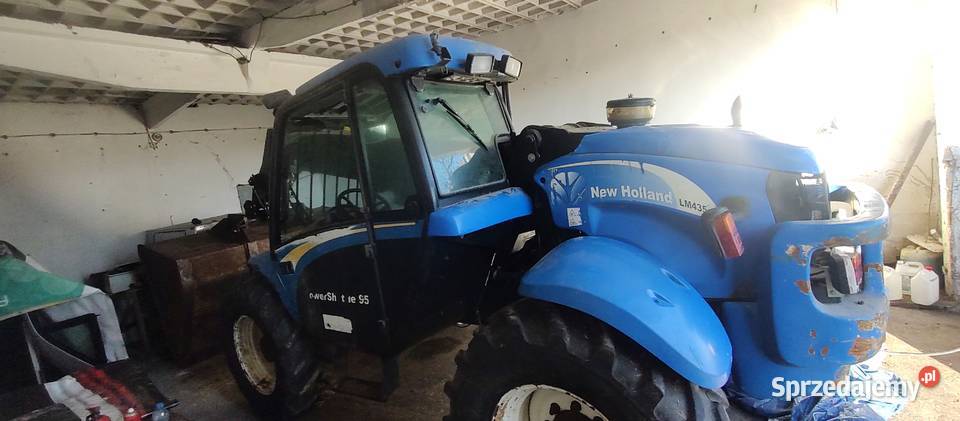 Ładowarka teleskopowa Holland LM435 nie Dźwigi, podnośniki Klukowo-Kolonia