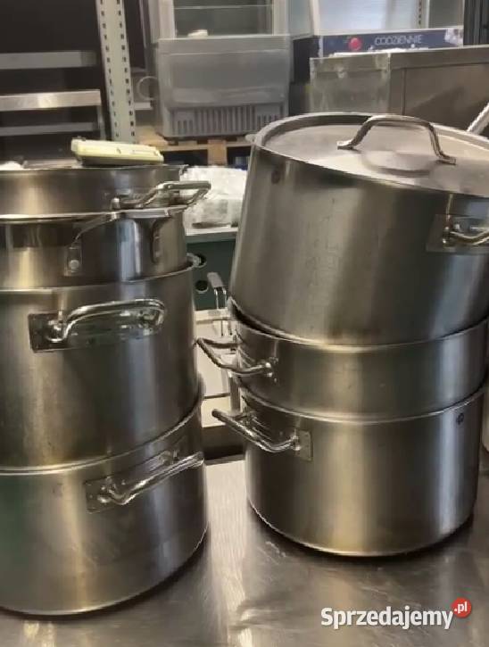 Garnki i rondle gastronomiczne ze stali Warszawa