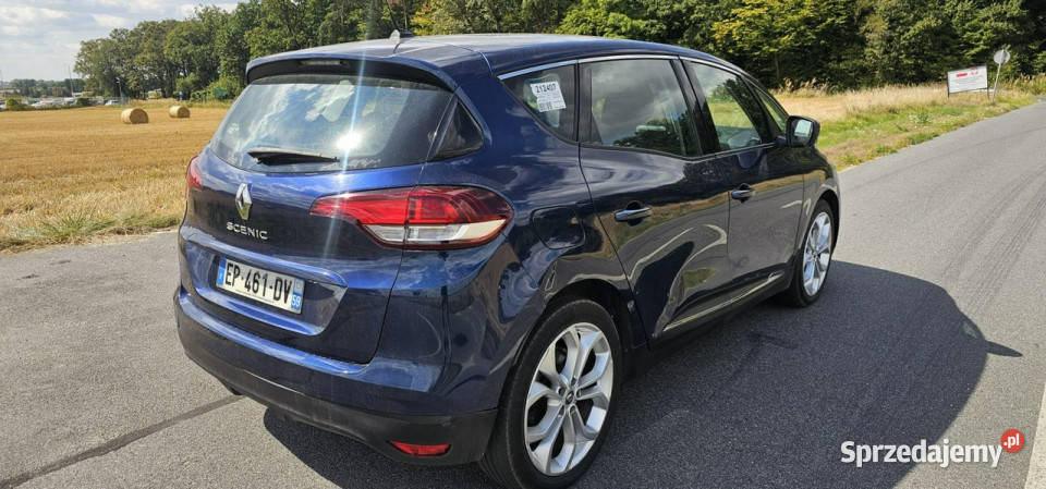 Renault Scenic 15dci 98 IV 2016 wielkopolskie Pleszew
