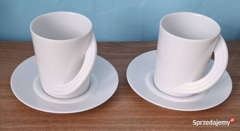 Filiżanki Rosenthal Cupola White x 2 Gliwice