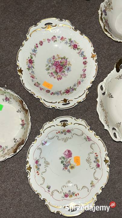 Patera Syg Reichenbach Bukiet kwiatów w lustrze sprzedam